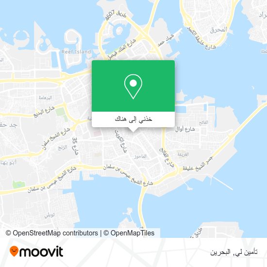 خريطة تأمين لي