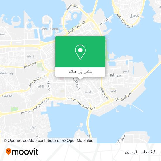 خريطة قبة الجفير