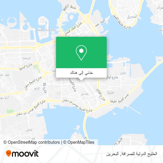 خريطة الخليج الدولية للصرافة