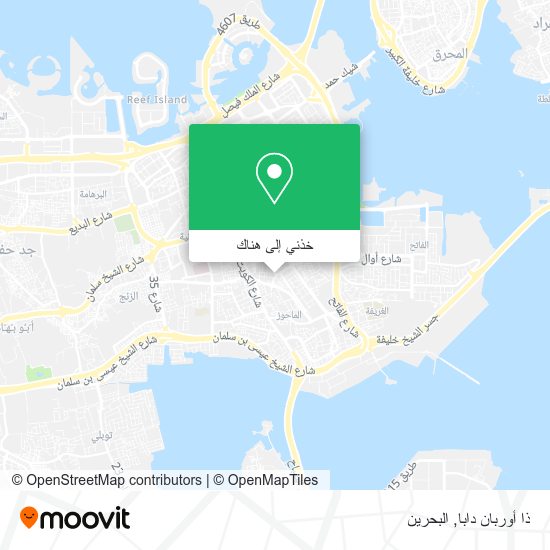 خريطة ذا أوربان دابا