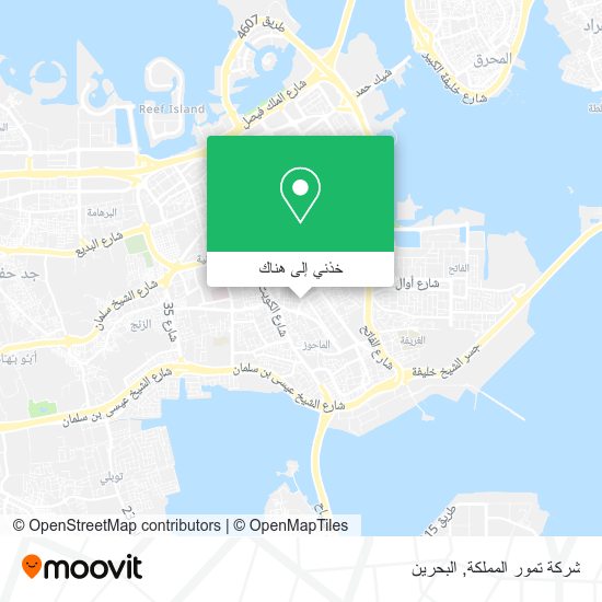 خريطة شركة تمور المملكة