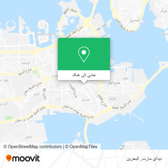 خريطة ديداي مارت