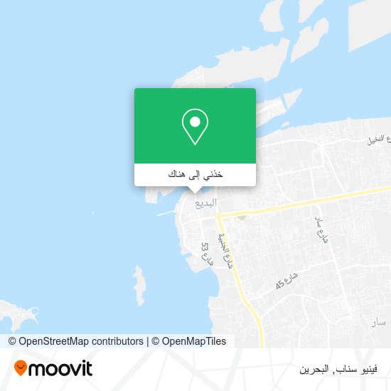 خريطة فينيو سناب