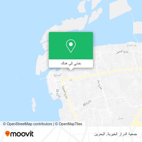 خريطة جمعية الدراز الخيرية