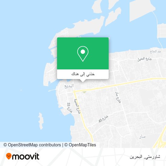 خريطة شاورمتي