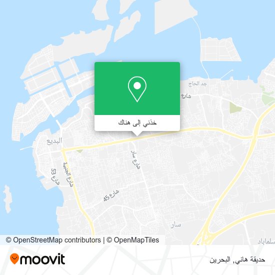 خريطة حديقة هاني