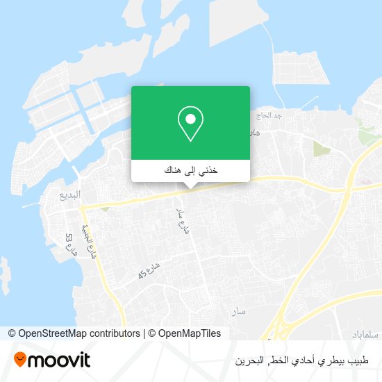 خريطة طبيب بيطري أحادي الخط