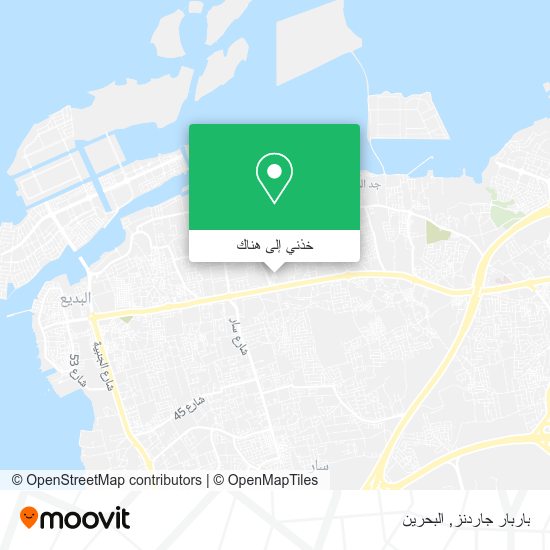 خريطة باربار جاردنز