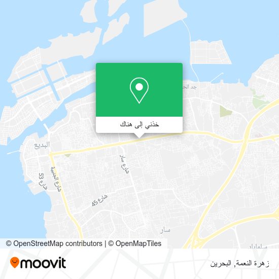 خريطة زهرة النعمة