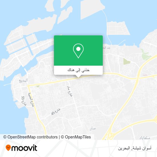 خريطة أسوان شيشة