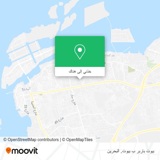 خريطة بيوت باربر ب بيوت