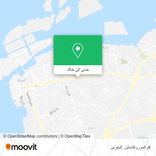 خريطة إفرانموروكانسلن