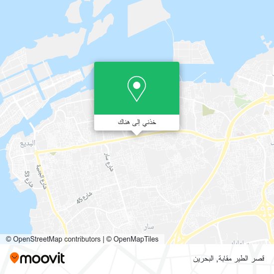 خريطة قصر الطير مقابة