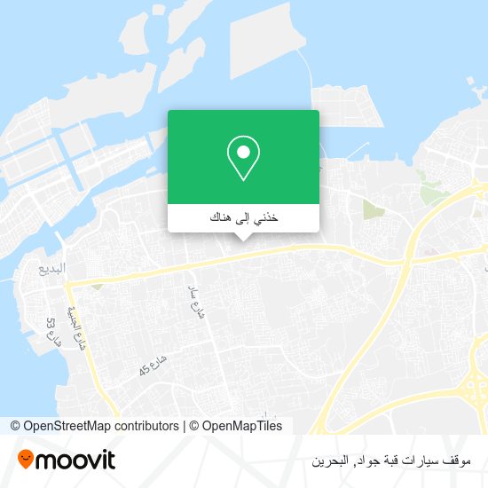 خريطة موقف سيارات قبة جواد