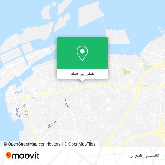 خريطة كافيتشينو