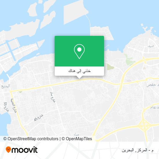 خريطة م - المركز