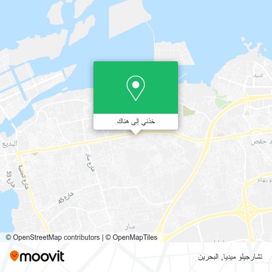 خريطة تشارجيلو ميديا