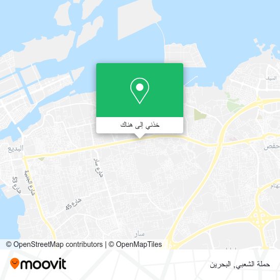 خريطة حملة الشعبي