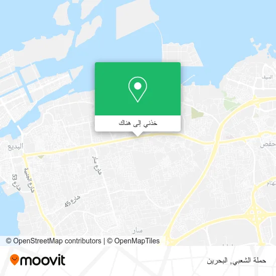 خريطة حملة الشعبي