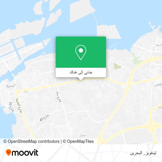 خريطة لينغويز