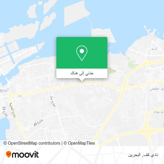 خريطة نادي كف