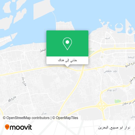 خريطة دوار ابو صيبع