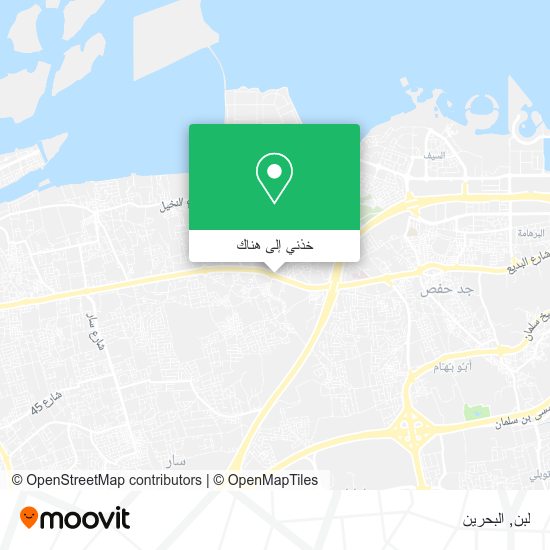 خريطة لبن