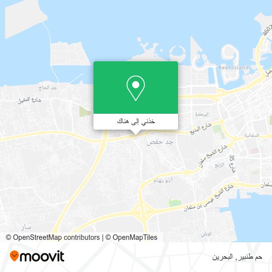 خريطة حم طنبير