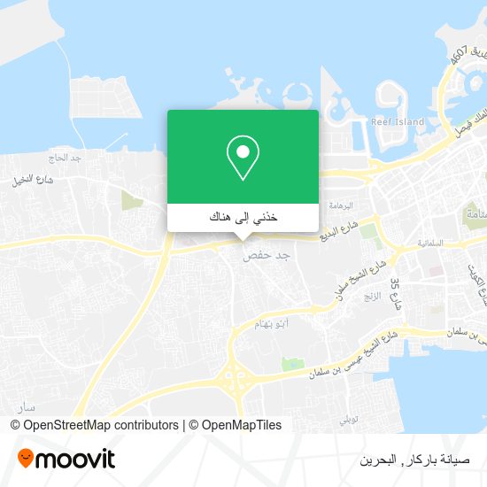 خريطة صيانة باركار