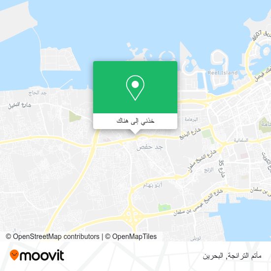 خريطة مأتم الترانجة