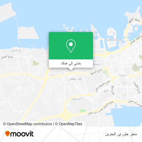 خريطة متجر جلوري