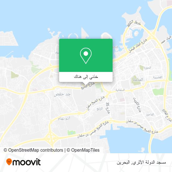 خريطة مسجد الدولة الأثري