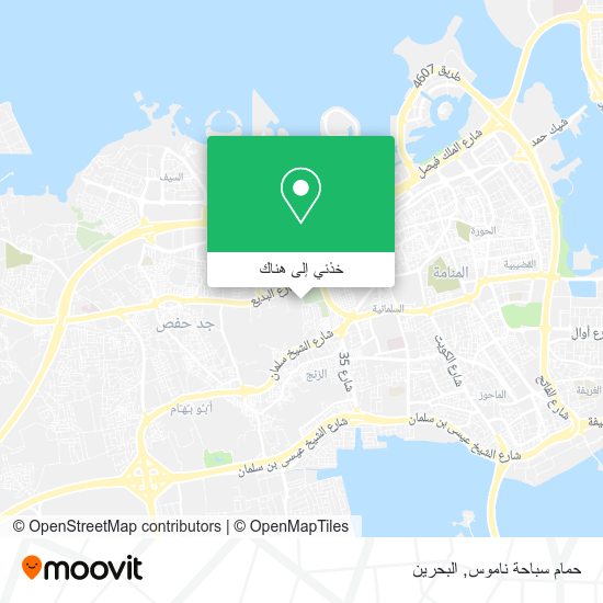 خريطة حمام سباحة ناموس