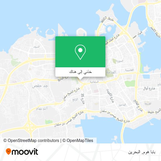 خريطة بابا هوم