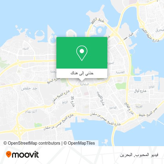 خريطة فيديو المحبوب