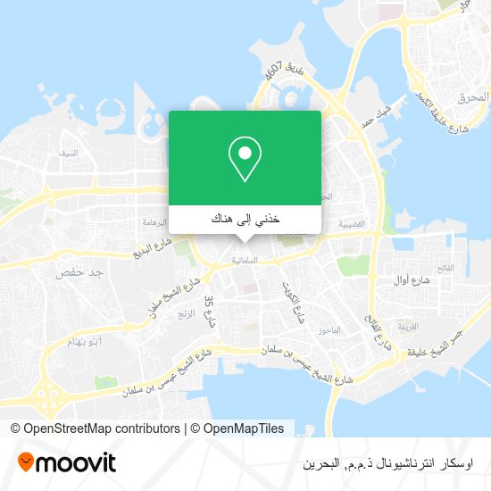 خريطة اوسكار انترناشيونال ذ.م.م