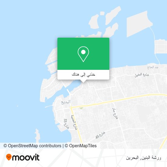 خريطة ورشة البنين