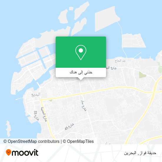 خريطة حديقة فواز