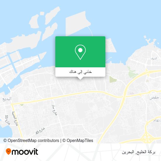 خريطة بركة الخليج