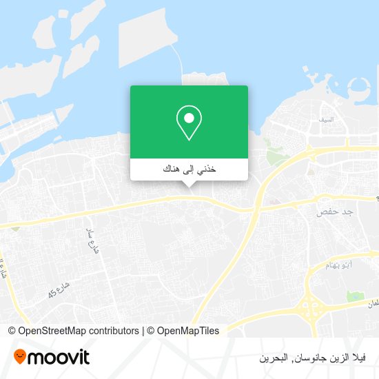خريطة فيلا الزين جانوسان