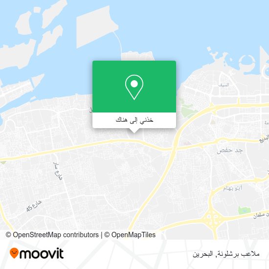 خريطة ملاعب برشلونة