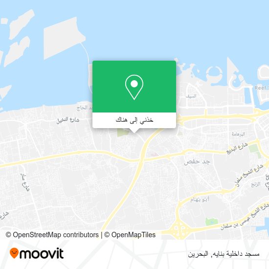 خريطة مسجد داخلية بنايه