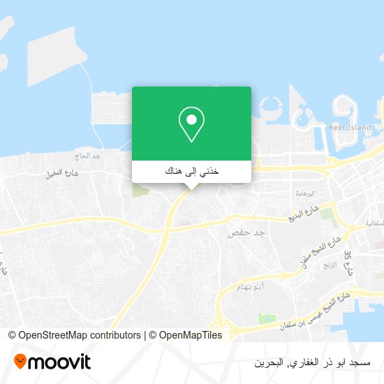 خريطة مسجد ابو ذر الغفاري