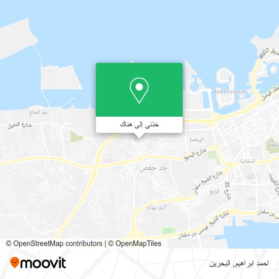 خريطة احمد ابراهيم
