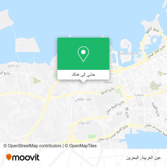 خريطة عين الغربية