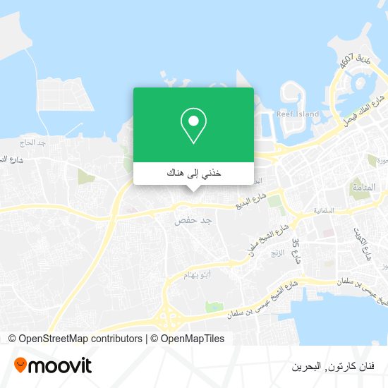 خريطة فنان كارتون