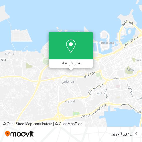 خريطة كوين دي