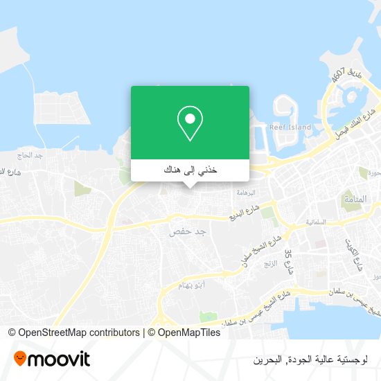 خريطة لوجستية عالية الجودة