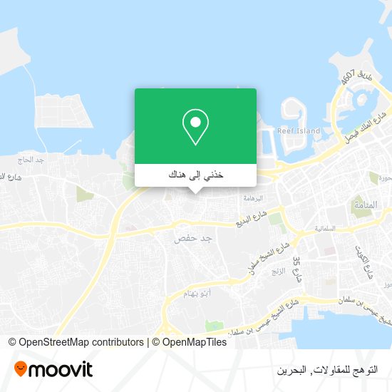 خريطة التوهج للمقاولات