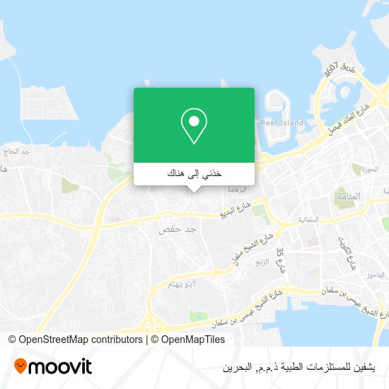 خريطة يشفين للمستلزمات الطبية ذ.م.م